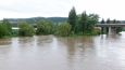 soutok Litavy a Berounky dneska ráno ... 