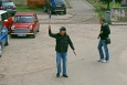Parkoviště u Svatého Jána - musíme se tam vejít a tak je potřeba navigátor
