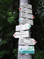 Sedlo Vejpřahy skrývá dva plně popsané rocestníky. Cyklotras a tento turistický.