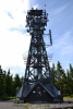 Samotná rozhledna ve 1299 m.n.m.