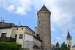 Šikmá věž ve Dvoře Králové.