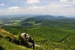 Jizerky končí na zàpadě Špičákem a Kančím vrchem.