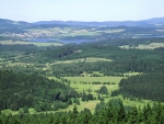 Zvonkovský vrch a Horní Planá.