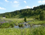 Teplá Vltava pod Kvildou