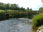 Vltava u Pěkné proti proudu