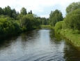 Vltava z mostu u Pěkné