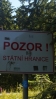 české cedule ještě zůstaly, asi nejsou peníze na jejich odstranění ... z polské strany už nikde nejsou ... 