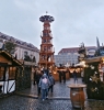 Vánoční kalendář na drážďanském pyramidě (Stufenpyramide)