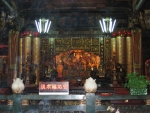 Tchaj-pej, chrám Fu-jou (Fuyou) ve čtvrti Tan-šuej (Danshui)