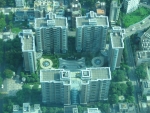 Tchaj-pej z mrakodrapu Taipei 101