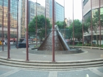 Fontána u mrakodrapu Taipei 101, Tchaj-wan