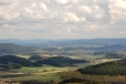 Pohled k Českému Krumlovu.