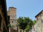 Hrad v Norimberku, za vstupní branou
