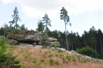 Skály pod Mlýnským lesem.