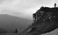 Velká Fatra v bw.