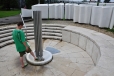 Termální pramen má přes 40°C.