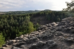 Zajímavě vytvarovaný Pruský vrchol připomíná skládku brambor.
