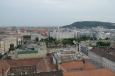 Budapešť, výhled z baziliky svatého Štěpána (Szent István-bazilika) na jih až jihozápad