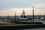 Budapešť, severně od parlamentu