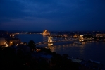Budapešť od Budínského hradu
