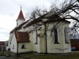 Kostel v Zadních Zborovicích.