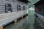 Jezero Königssee, Berchtesgadenské Alpy, Německo