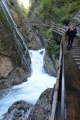 Soutěska Wimbachklamm, Berchtesgadenské Alpy, Německo