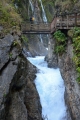 Soutěska Wimbachklamm, Berchtesgadenské Alpy, Německo