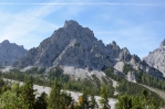 V údolí Wimbachtal, Berchtesgadenské Alpy, Německo