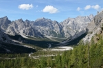 Údolí Wimbachtal, Berchtesgadenské Alpy, Německo