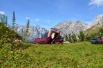 Sedlo Trischübel, Berchtesgadenské Alpy, Německo