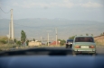 Venkov poblíž Jerevanu, Arménie