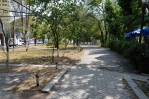 Kruhový park na okraji centra Jerevanu