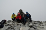 Na vrcholu Vinjeronden (2044 m), národní park Rondane, Norsko