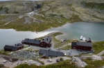 Nad jezerem Rondvatnet, národní park Rondane, Norsko