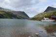 Jezero Rondvatnet, národní park Rondane, Norsko