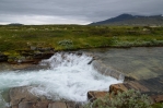 Říčka Store Ula, národní park Rondane, Norsko