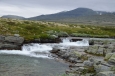 Říčka Store Ula, národní park Rondane, Norsko