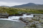 Říčka Store Ula, národní park Rondane, Norsko