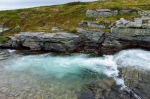 Říčka Store Ula, národní park Rondane, Norsko
