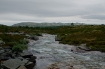 Říčka Store Ula, národní park Rondane, Norsko
