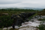 Říčka Store Ula, národní park Rondane, Norsko
