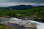 Říčka Store Ula, národní park Rondane, Norsko