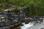 Říčka Store Ula, národní park Rondane, Norsko