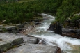 Říčka Store Ula, národní park Rondane, Norsko