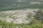 Vesnička Mysusaeter, národní park Rondane, Norsko
