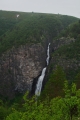 Vodopád Veslulfossen, národní park Rondane, Norsko