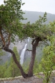 Vodopád Veslulfossen, národní park Rondane, Norsko