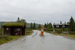 Vesnička Mysusaeter, národní park Rondane, Norsko