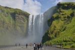 Skógafoss vysoký též 60 metrů